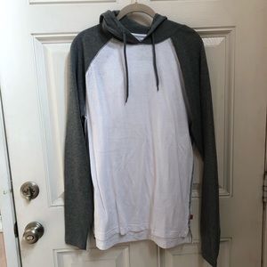 NWT Men’s Levi’s waffle thermal raglan hoodie